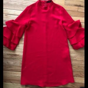 Red ZARA Shift dress ❤️